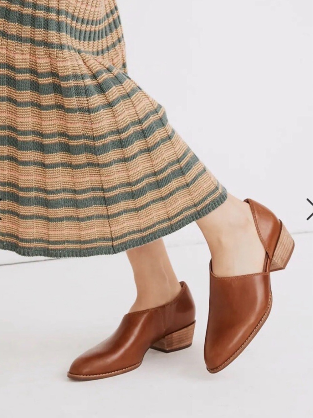 Madewell The Lucie Shoe in Leather Brown Size 6.5